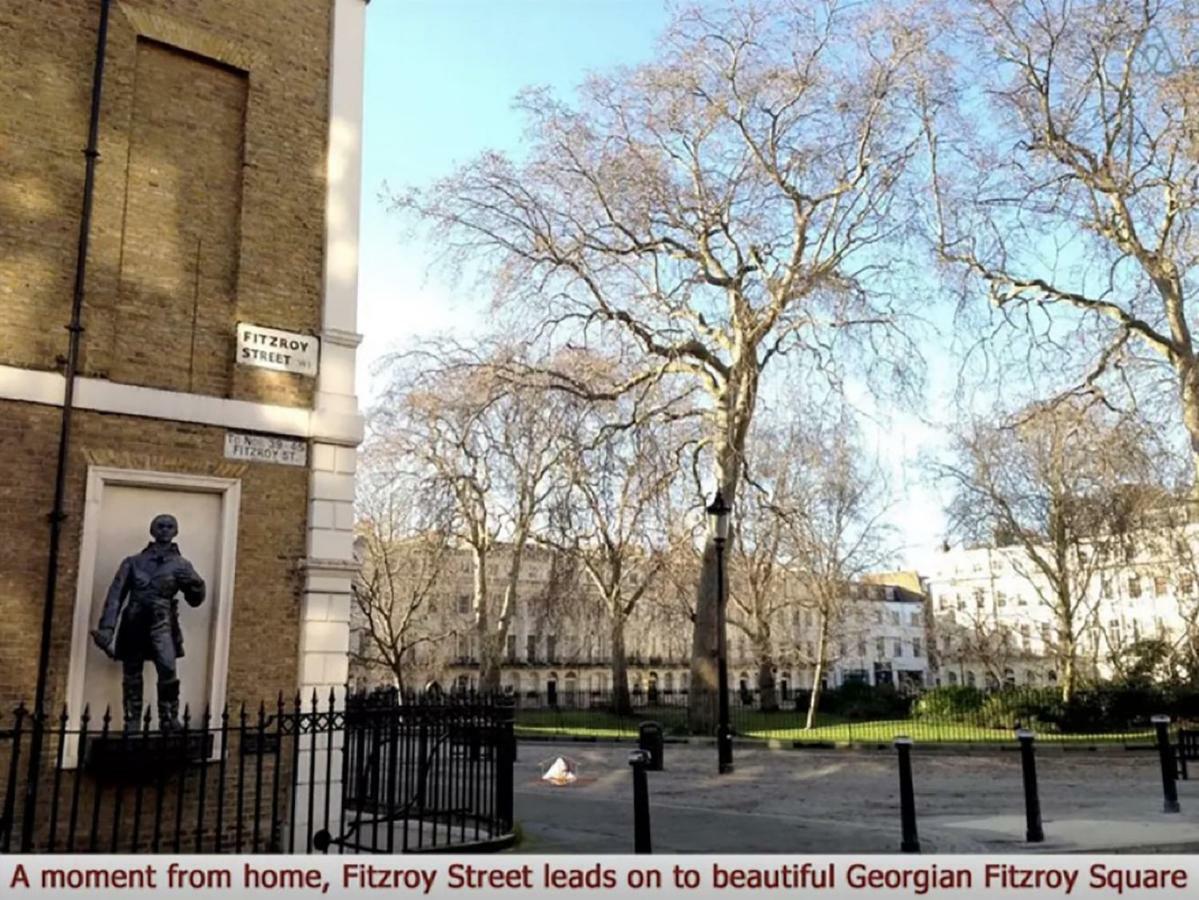 Elegant Fitzrovia Central London 2-Bed Nr Oxford Street Helpful Informative Host Екстериор снимка