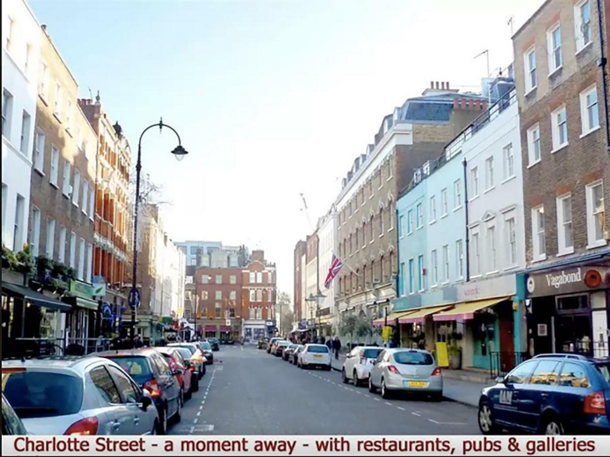 Elegant Fitzrovia Central London 2-Bed Nr Oxford Street Helpful Informative Host Екстериор снимка